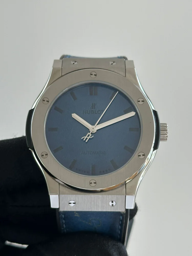 Hublot Classic Fusion  Berluti Blue 511.NX.050B.VR.BER16